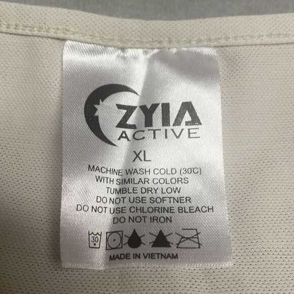 Zyia Knot Tank Beige, scoop neck, razor back, size XL - Picture 3 of 4